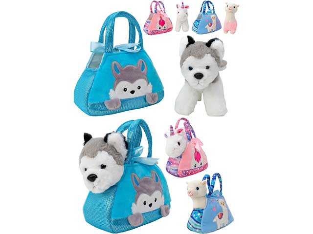 Pelux borsetta c/animale 23cm83441