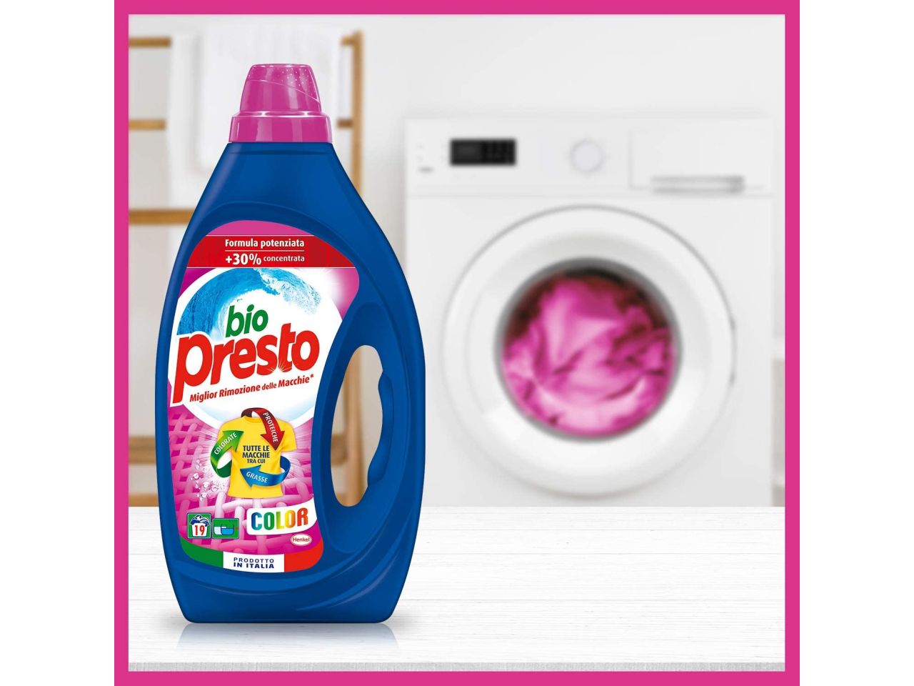 Bio presto detersivo bucato lavatrice liquido color rimozione delle macchie 19 + 4 lavaggi $