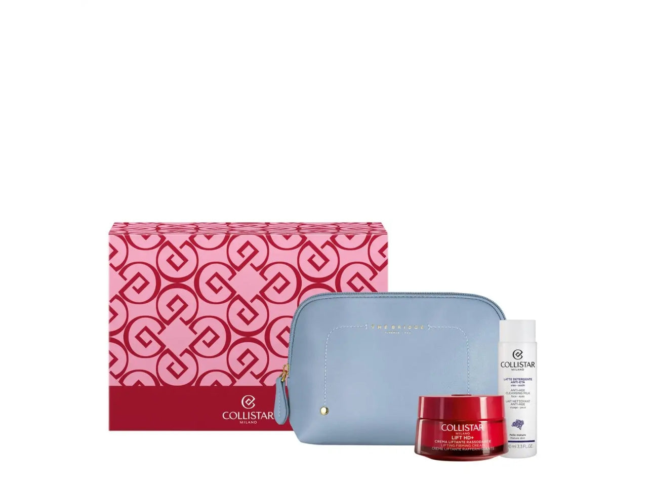 Cofanetto Collistar lifthd con crema liftante rassodante viso e collo 50ml, Latte detergente 100 ml e campione Gocce Magiche Viso