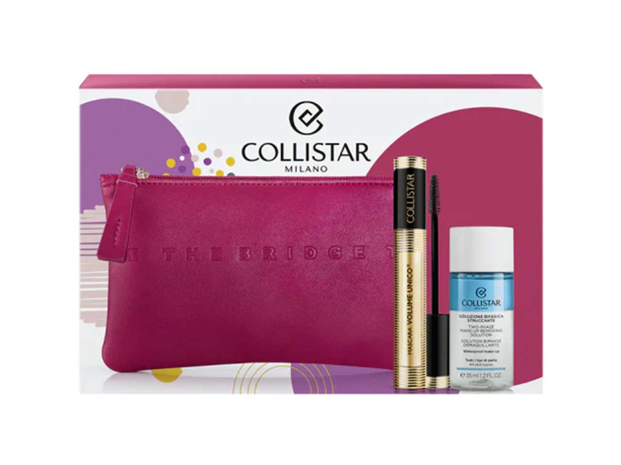 Collistar mascara volume unico + bifasica struccante coffret