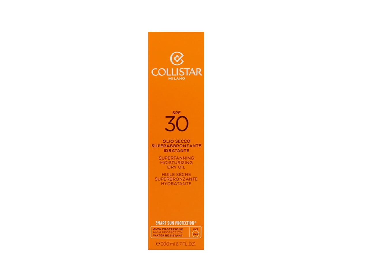 Olio secco Collistar superabbronzante idratante spf30 da 200ml