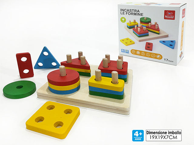 Gioco formine legno 539708