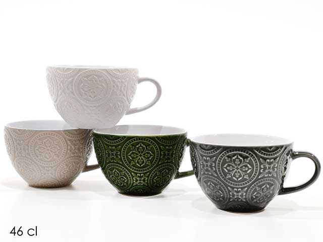 Tazzone 46cl maiolica 566383
