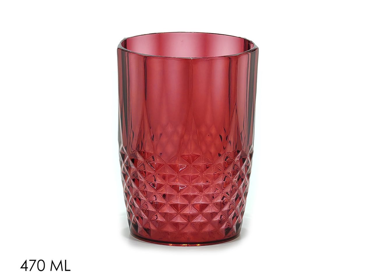 Bicchiere 470ml rosso