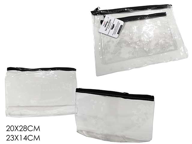 Sacchetti c/zip 2 pezzi 627600