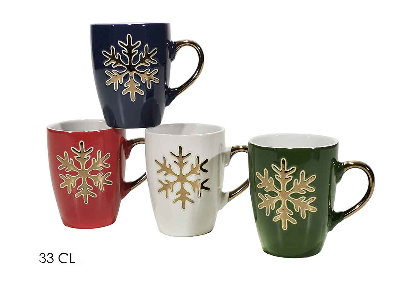 Tazza con fiocco di neve 33cl 475006