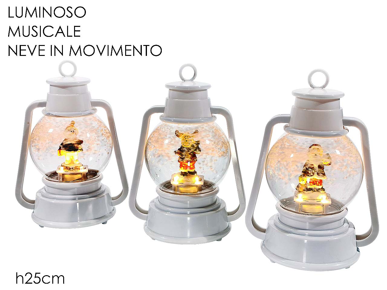 Lanterna luce/suo/mov.25cmbianca 474806