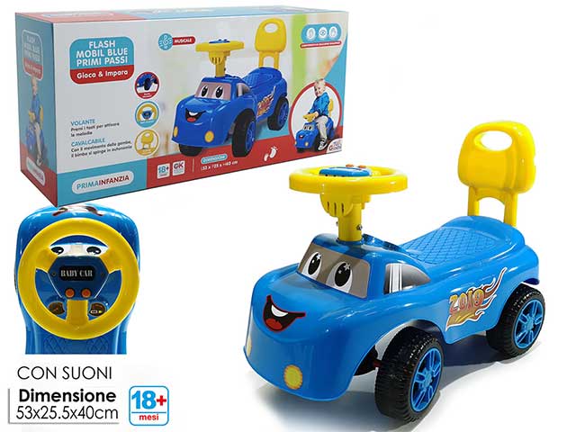 Cavalcabile blue musicale 721401