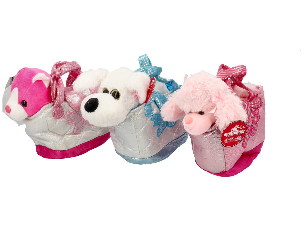 Morbidosi-cucciolo in borsetta h20cm 3as
