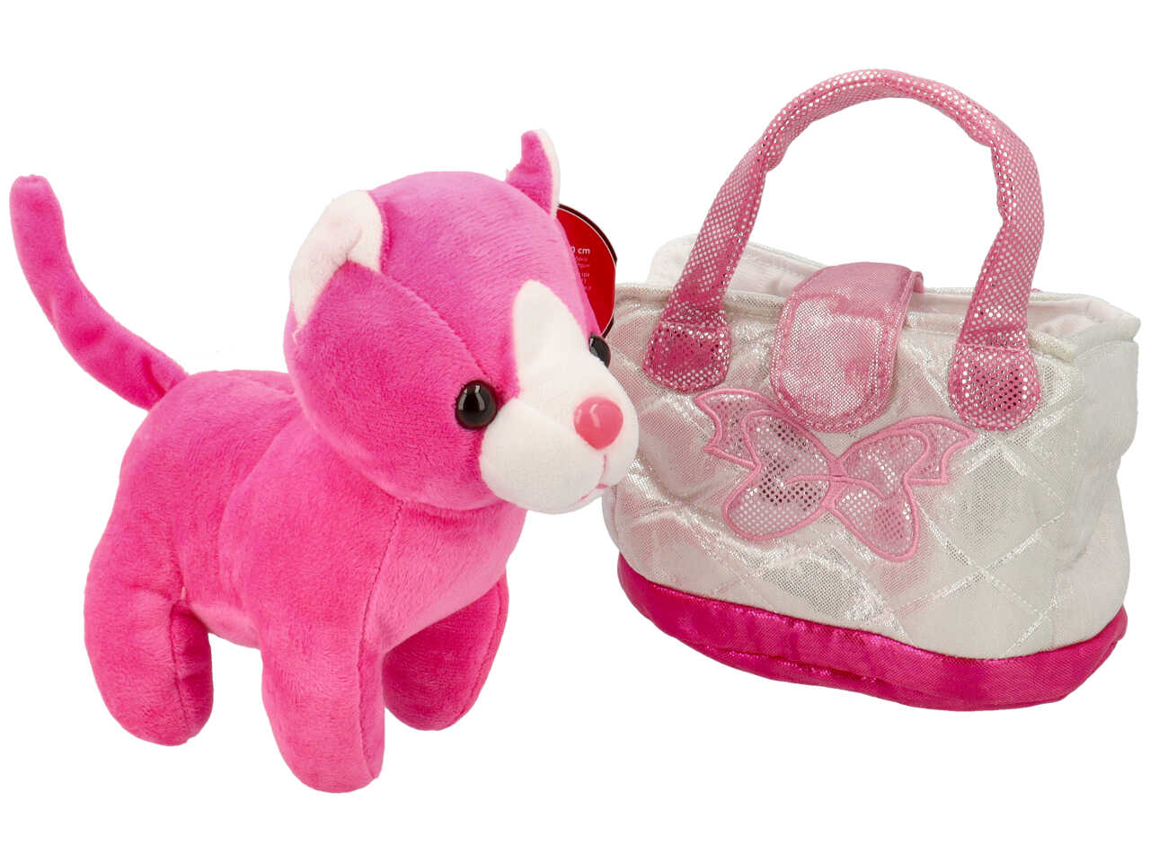Morbidosi-cucciolo in borsetta h20cm 3as