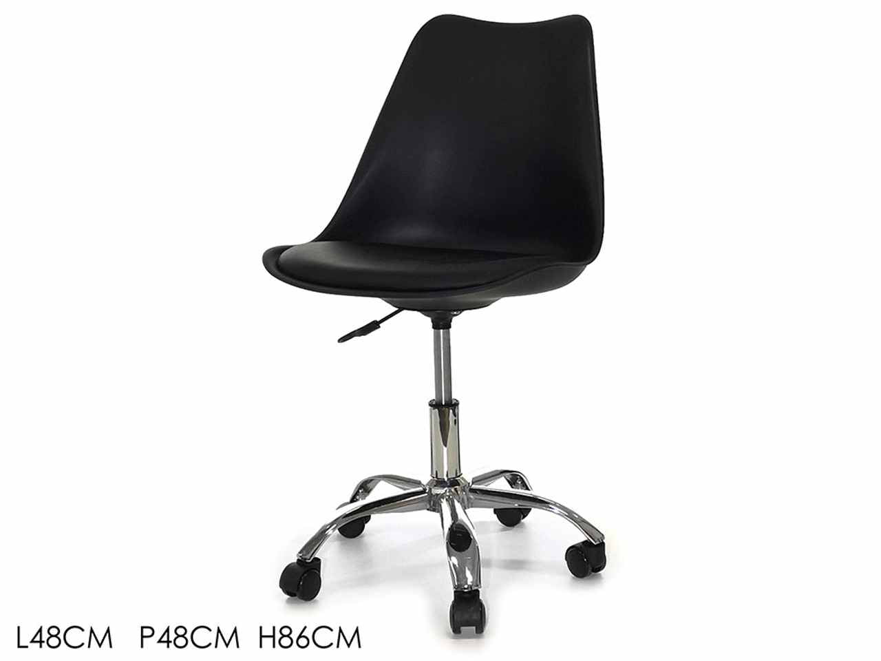 Sedia da ufficio colore nero