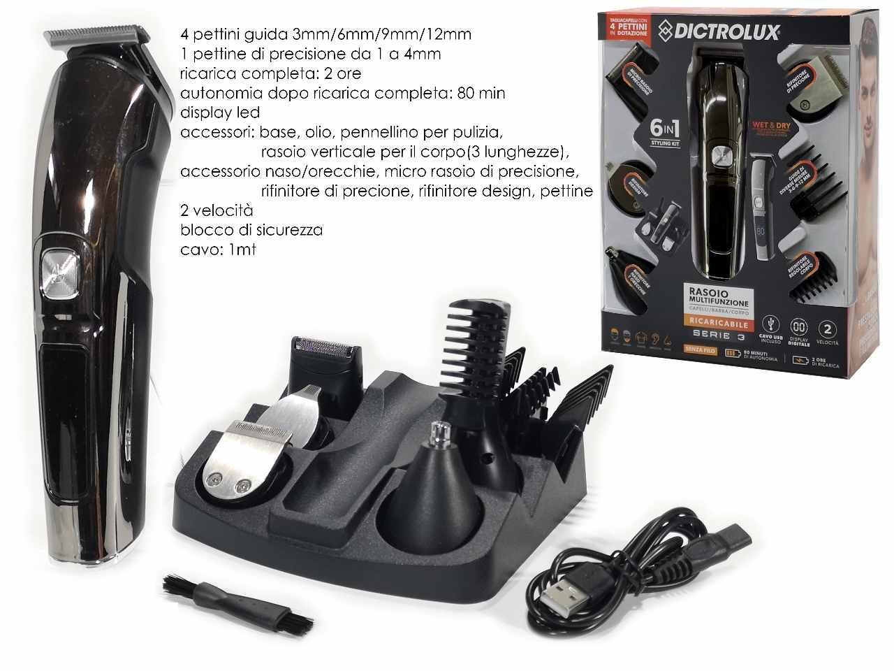 Multi cut led ricaricabile 791060