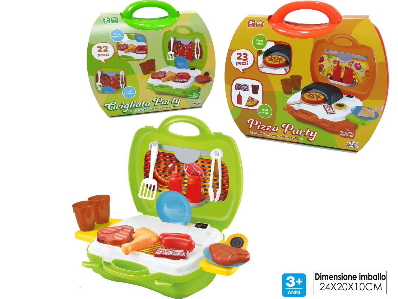 Food party in 2 assortimenti