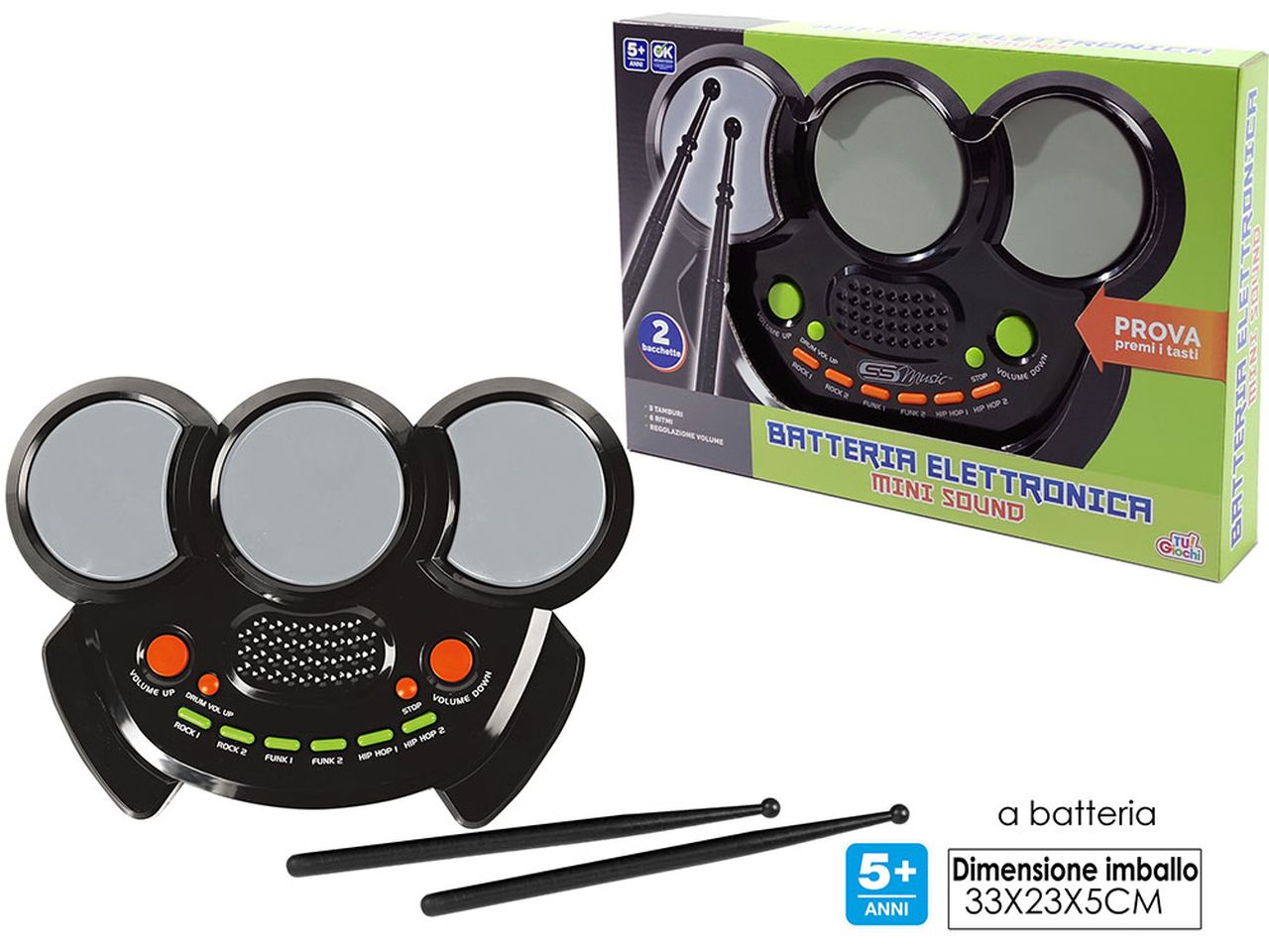 Batteria elettronica mini sound try-me