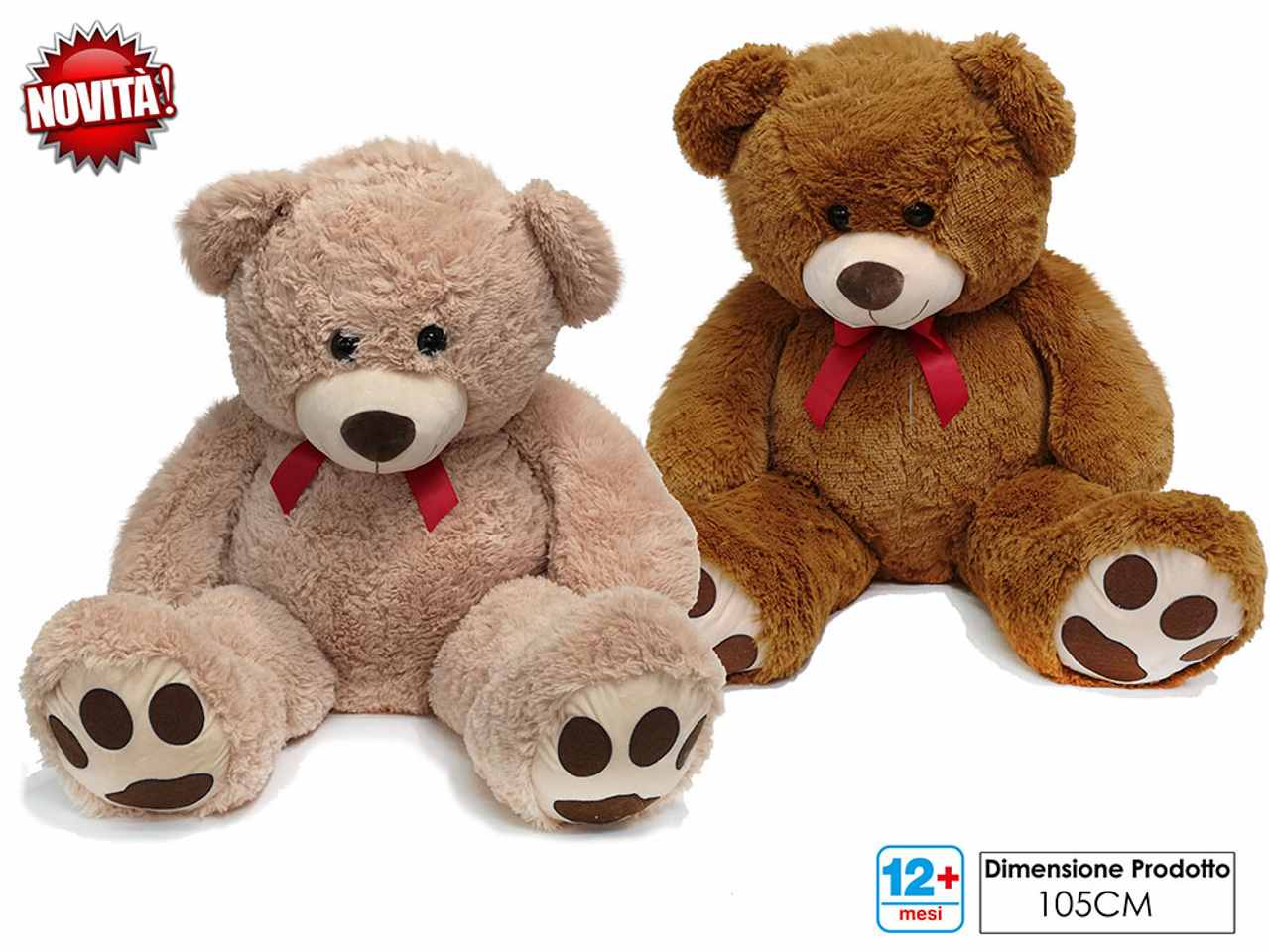 Morbidosi orso h105cm 722004
