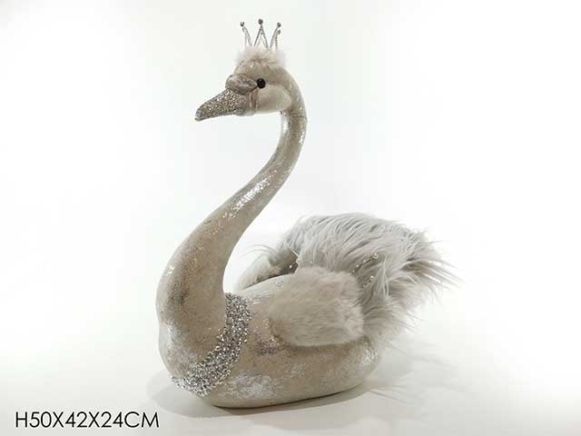 Cigno 42x24x50cm grigio 417128