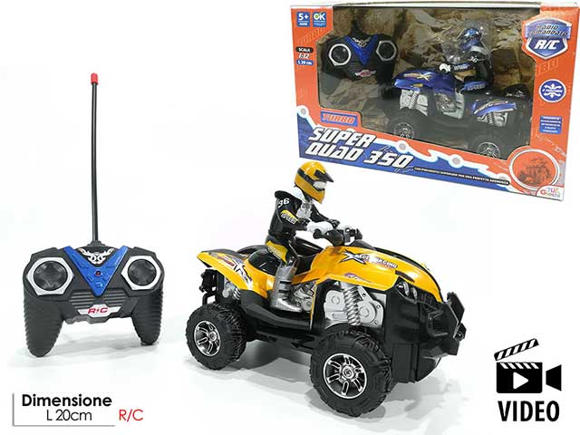 Super quad r/c 4funz.c/pilota 105199