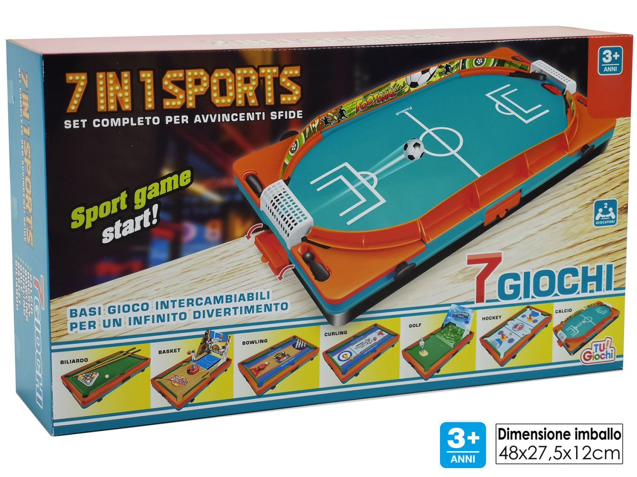 Gioco 7 in 1 sports