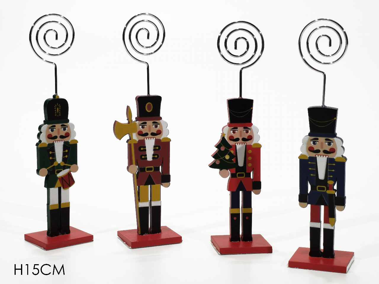 Segnaposto schiaccianoci 4 assortimenti