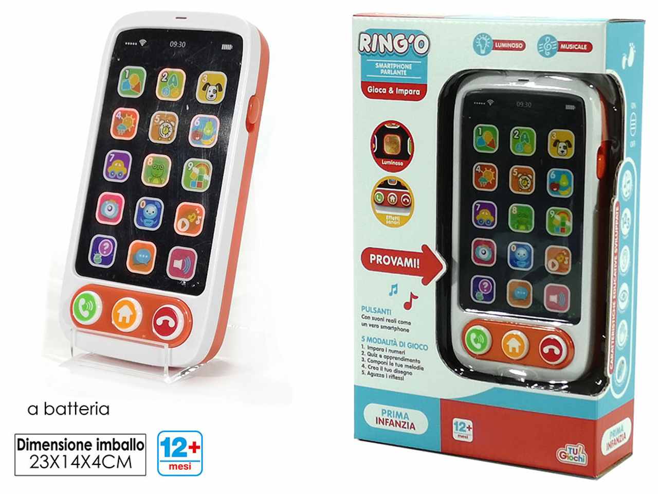 Ring'o smartphone parl.ita try-me115404