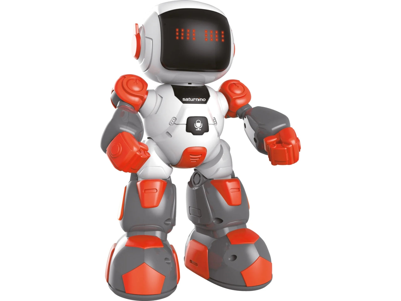 Robot saturnino radiocomandato a infrarossi - disponibile in 2 assortimenti