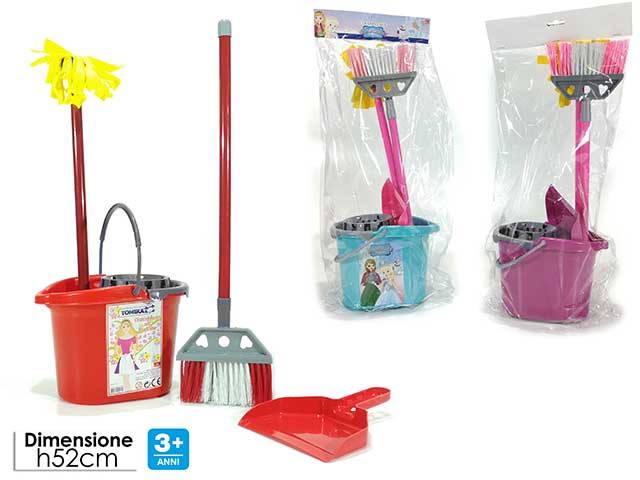 Set pulizia c/accessori 721026
