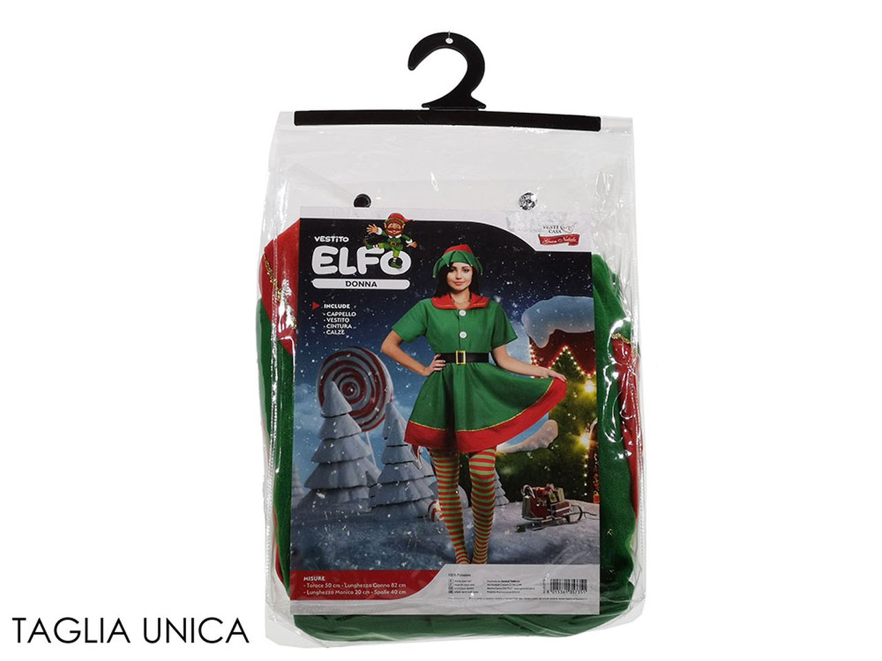 Vestito da elfo da donna