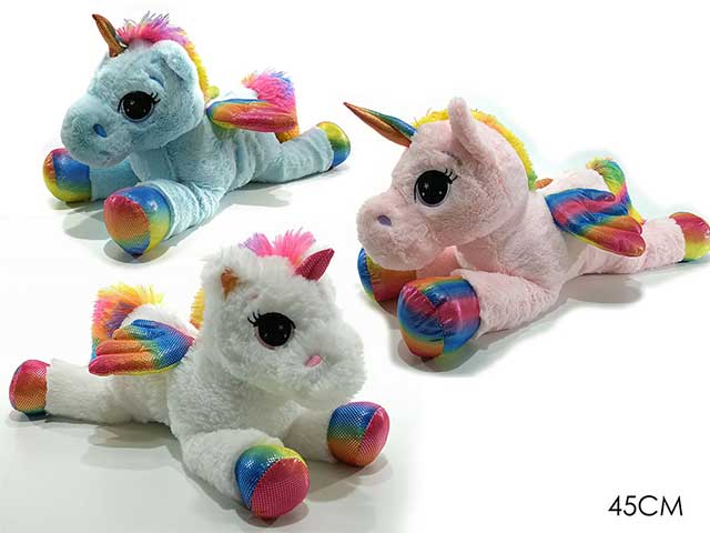 Unicorno sdraiato 45cm 721711