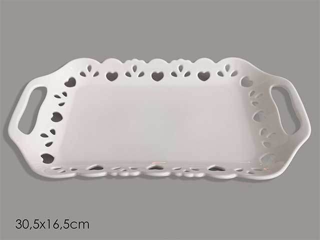 Vassoio love c/manici 30.5x16.5 520504