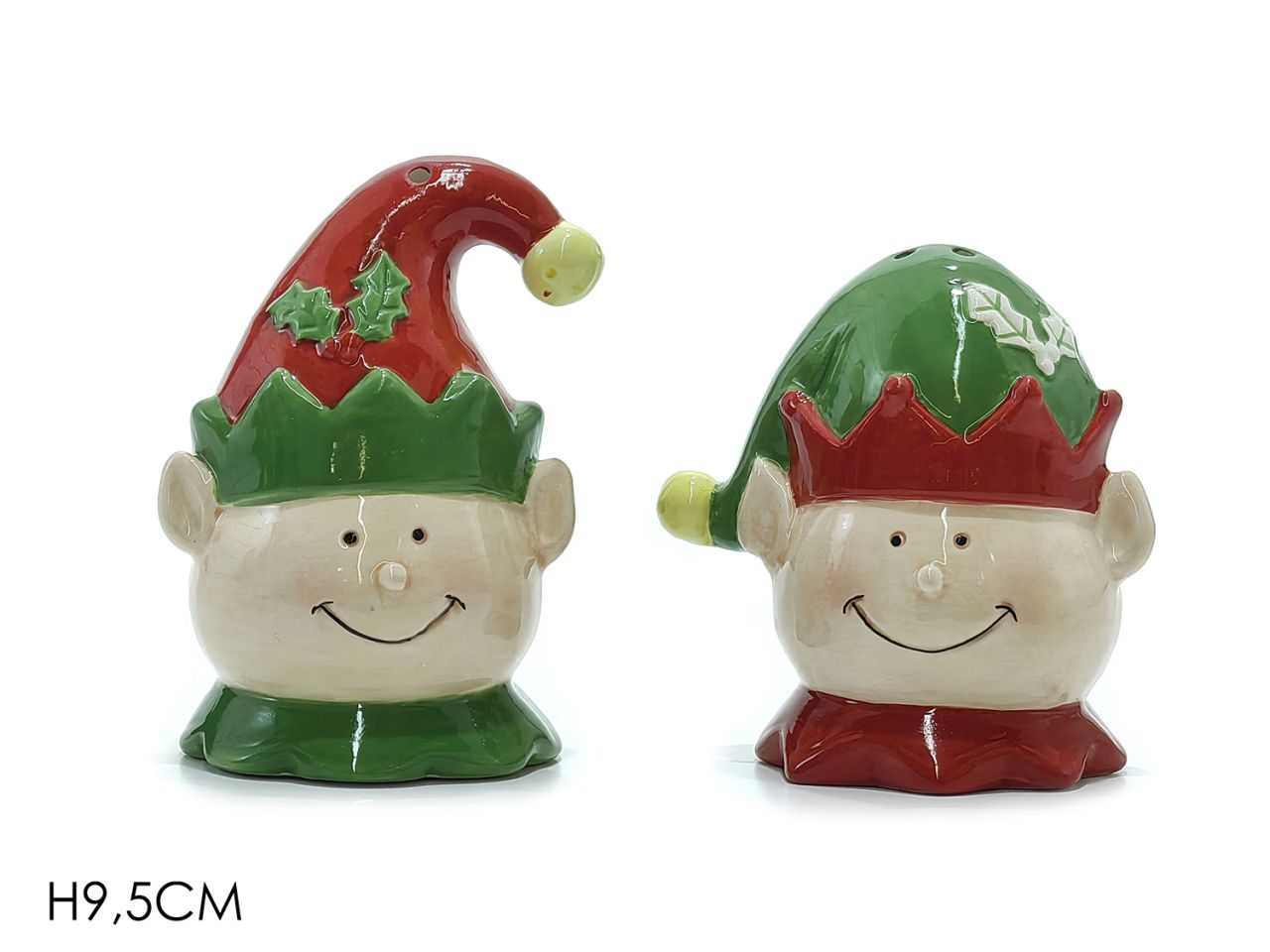 Sale e pepe elfo h.9,5cm in 2 assortimenti