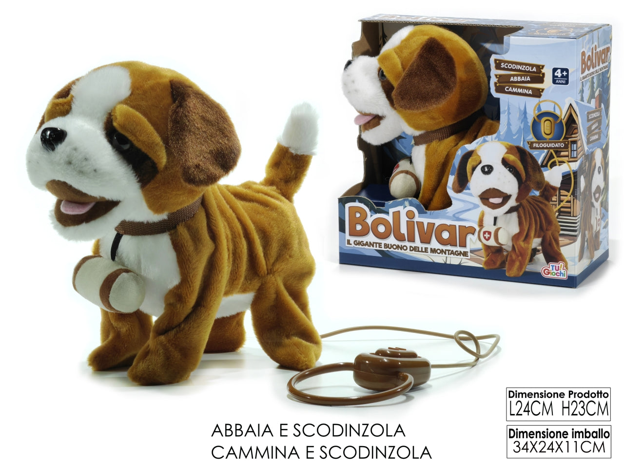 Cagnolino bolivar filoguidato