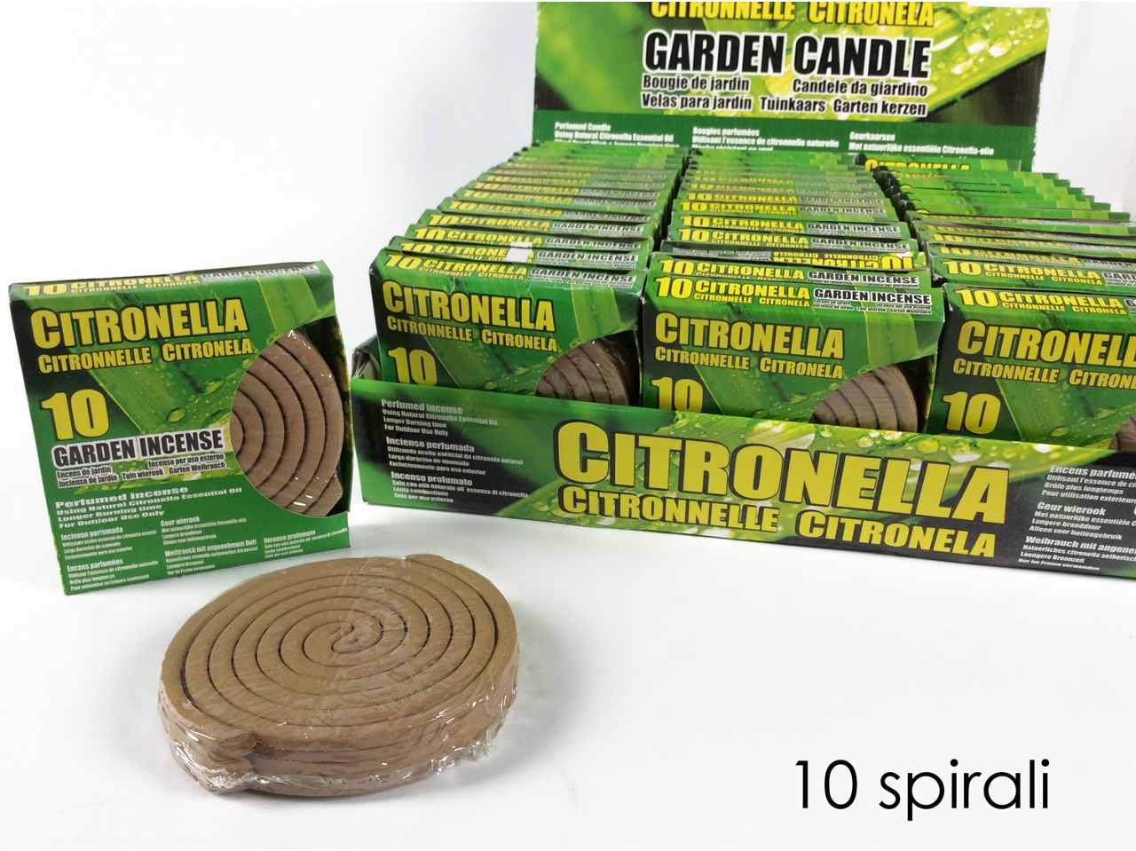 Zampironi alla citronella 10 pezzi