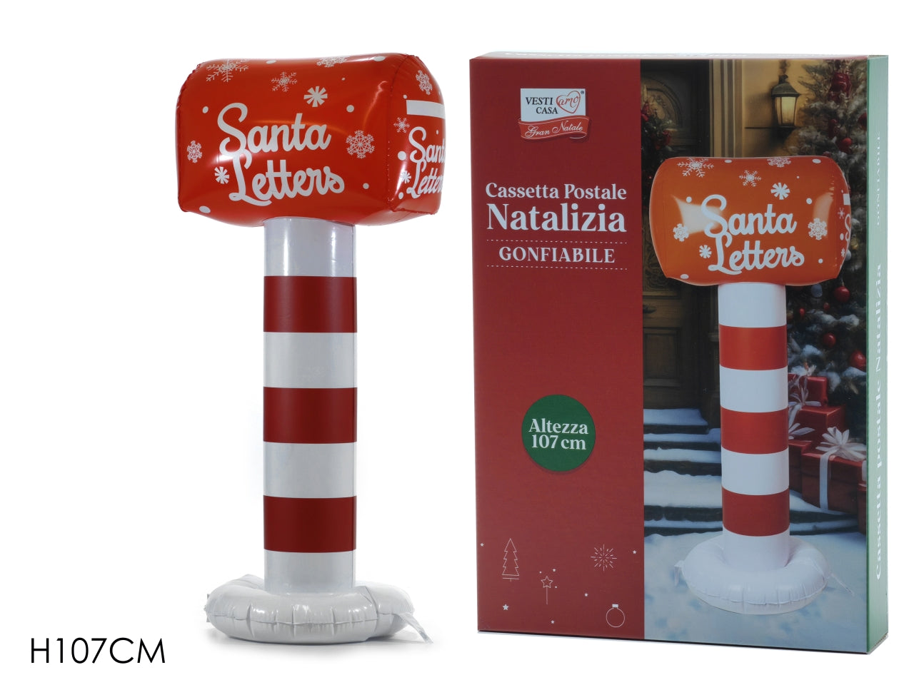 Cassetta postale gonfiabile