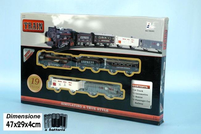 Treno classic express b/o c/luce101913