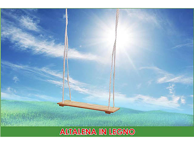 Altalena sedile wood