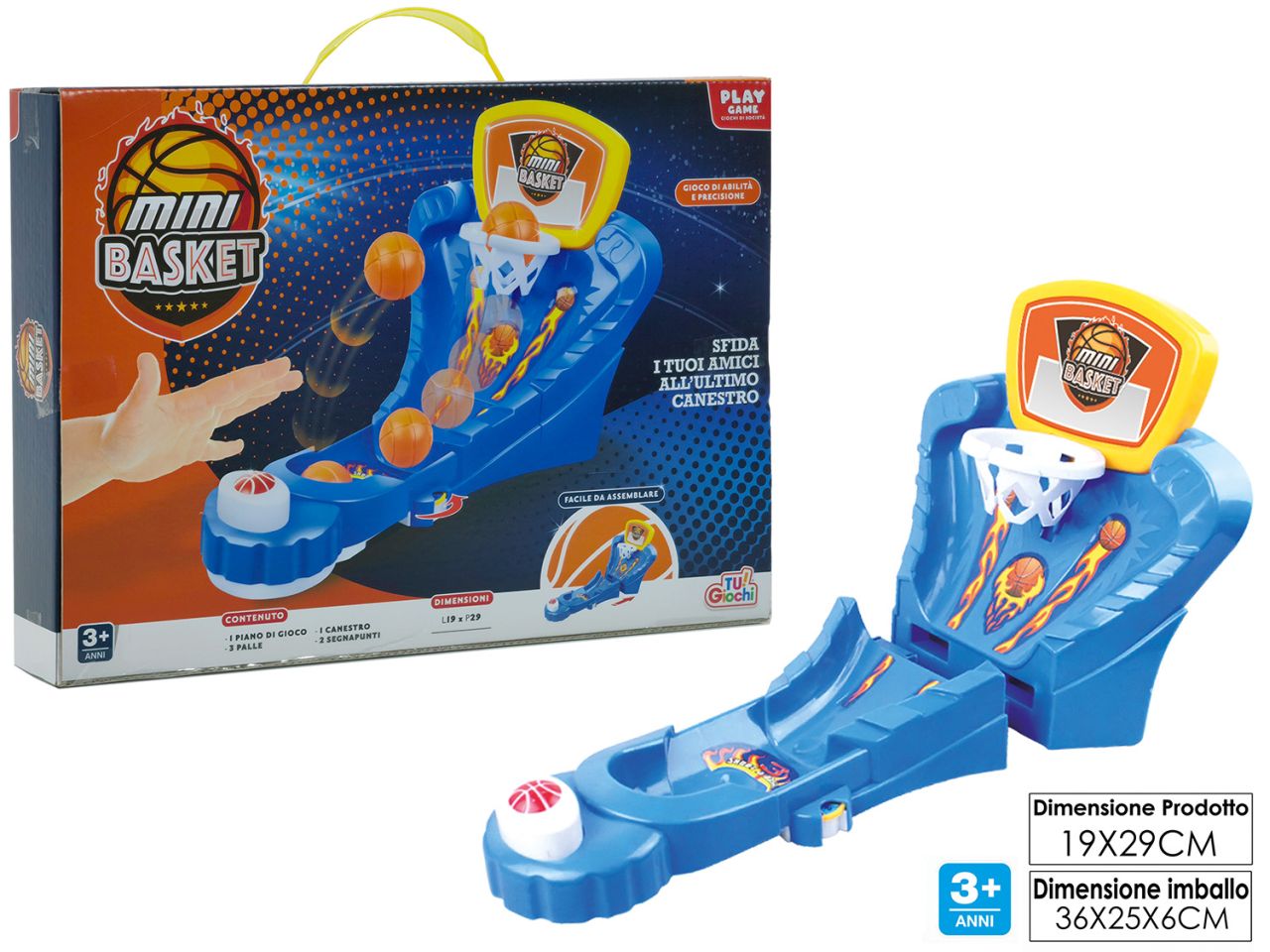 Gioco pallacanestro da tavolo