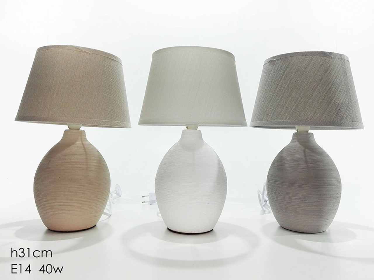 Lampada comodino h.31cm 571541