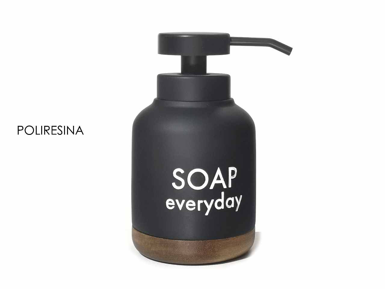 Dispenser portasapone nero 692103