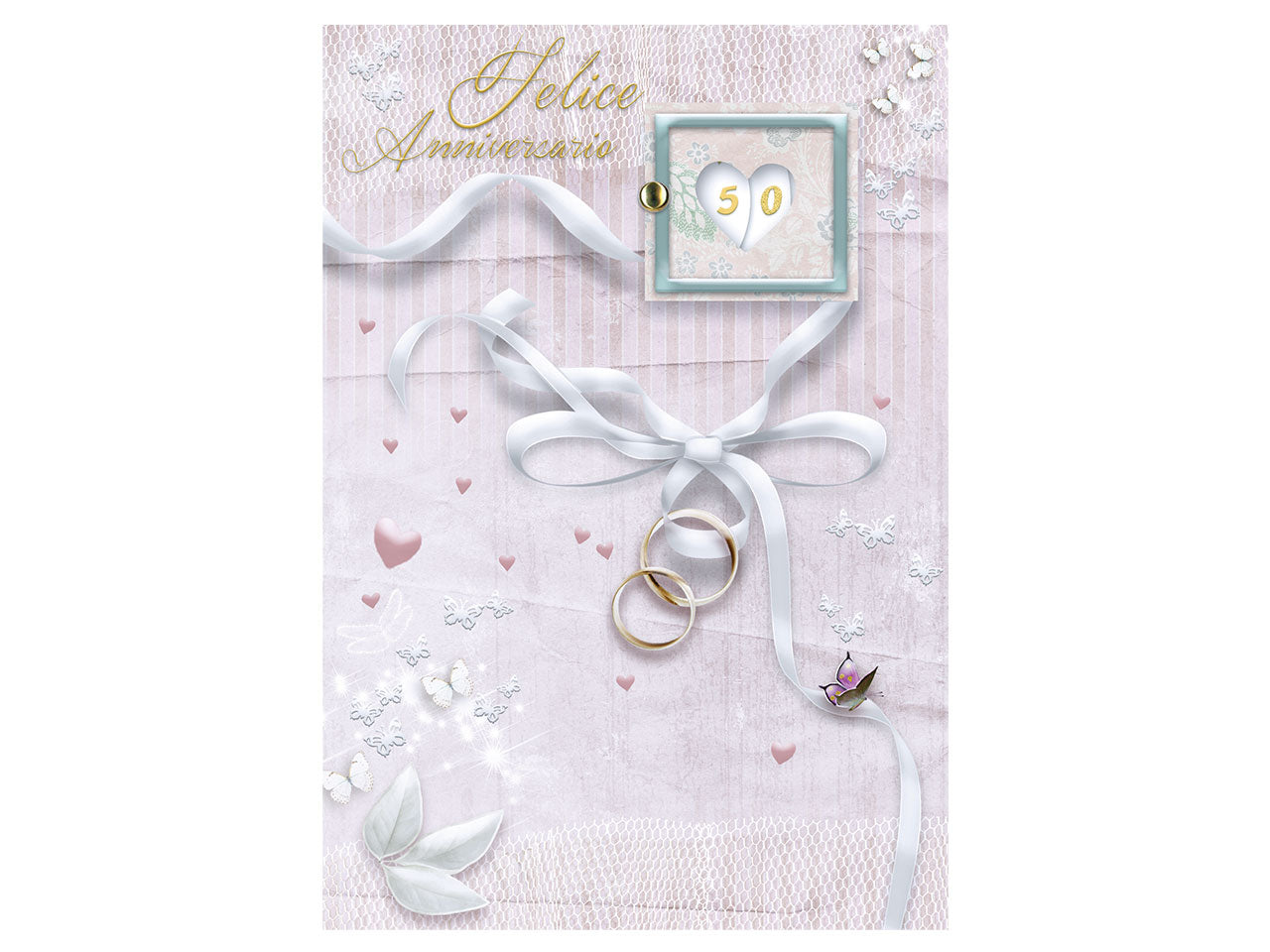 Biglietti felice anniversario con rotella