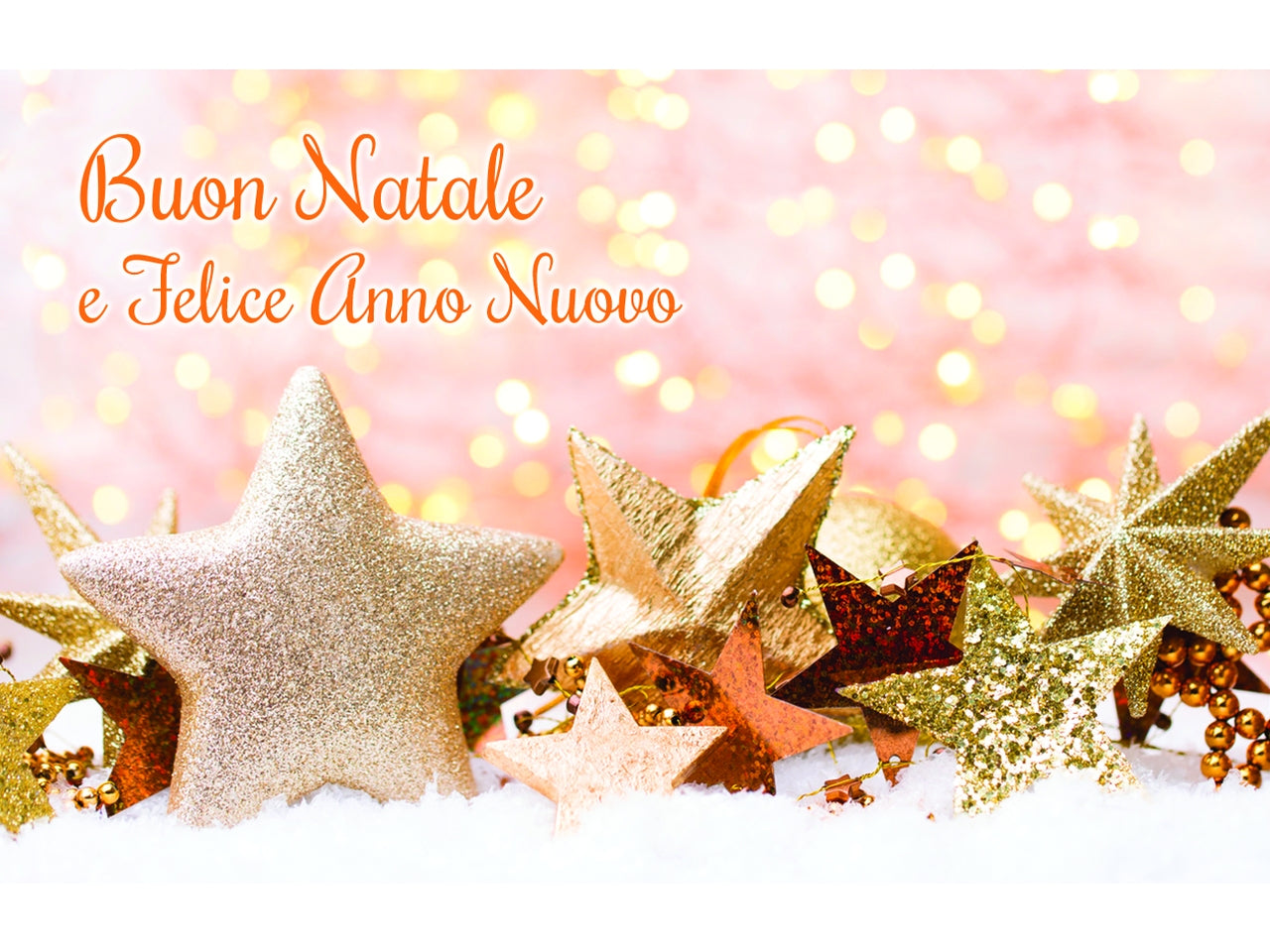 Scatola con 100 biglietti buon natale
