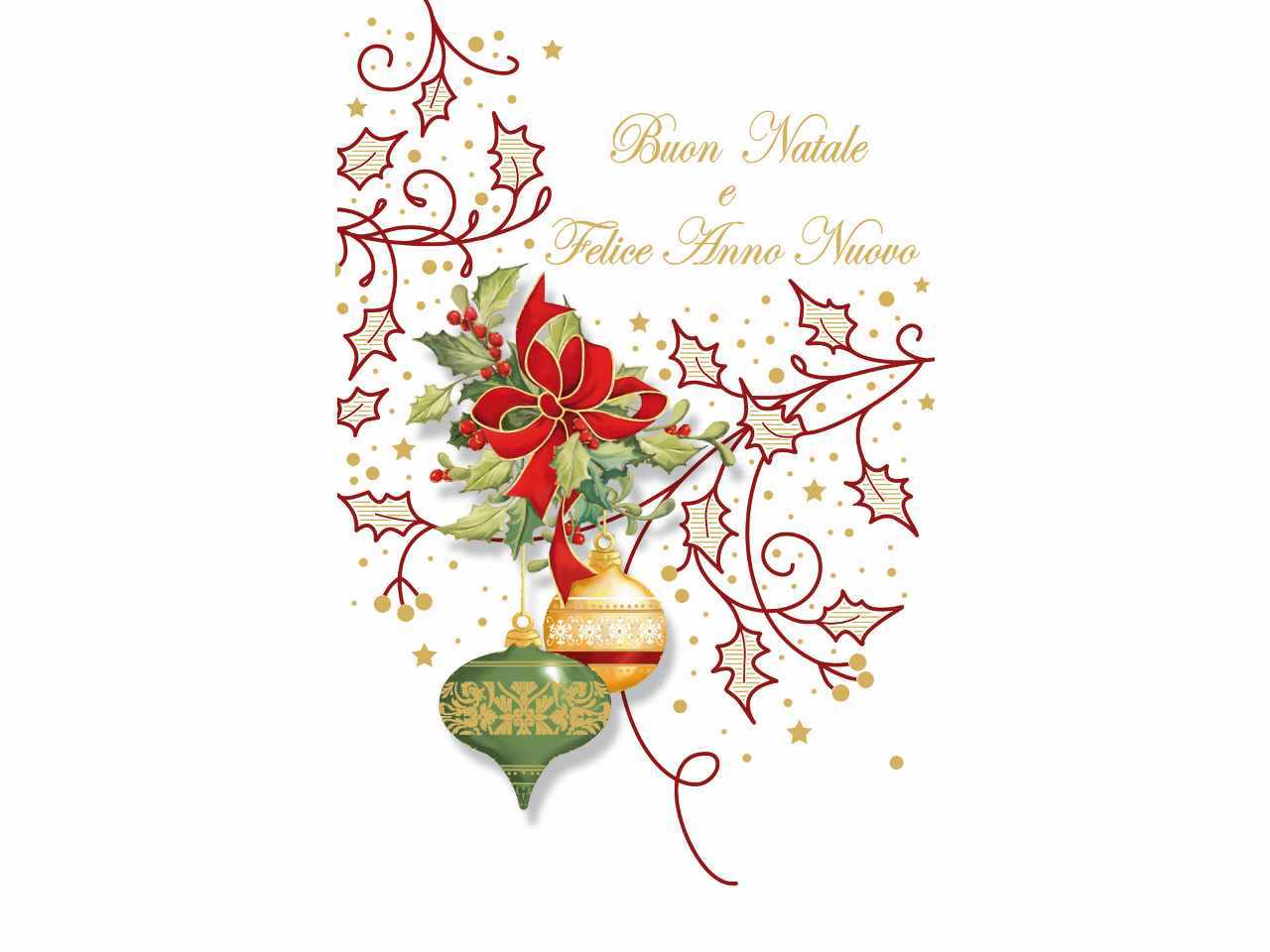 Biglietti auguri buon natale misura 9x14cm in 6 modelli assortiti