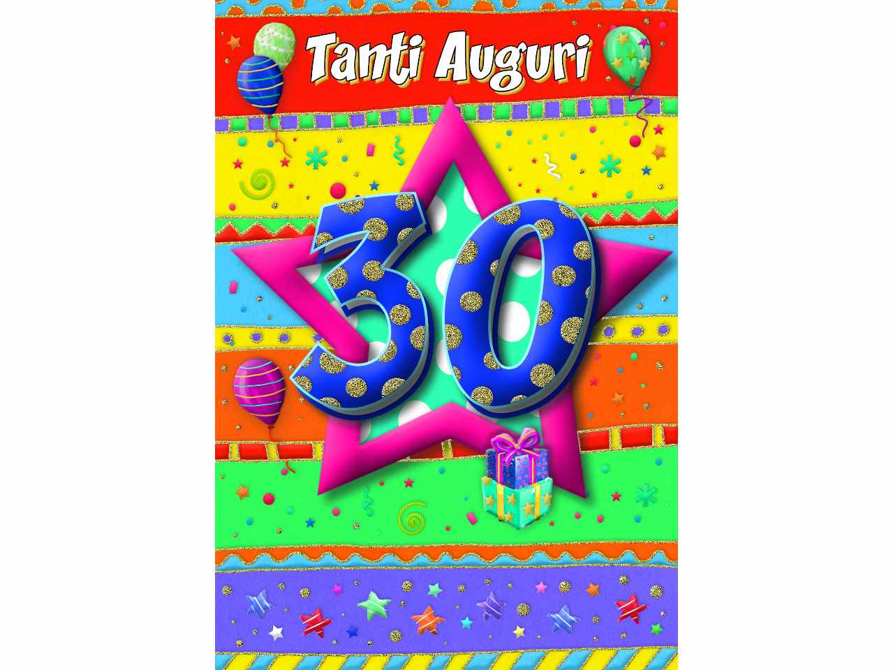 Biglietto auguri 30 anni