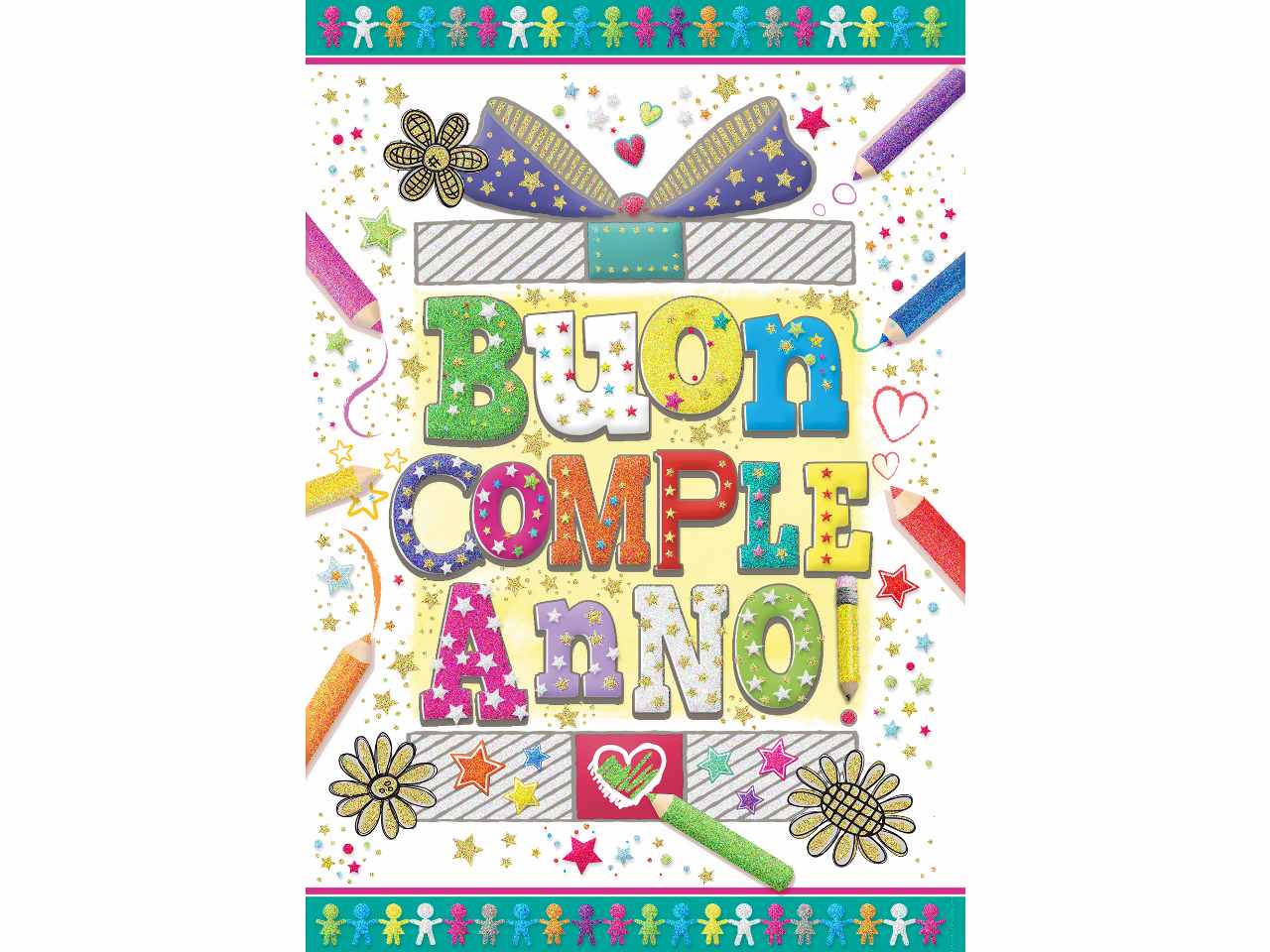 Biglietto buon compleanno
