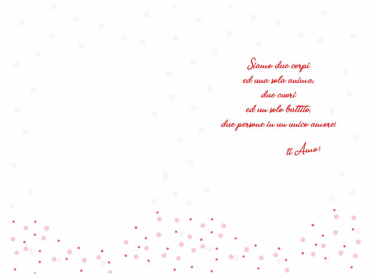 Biglietto auguri con scritta love