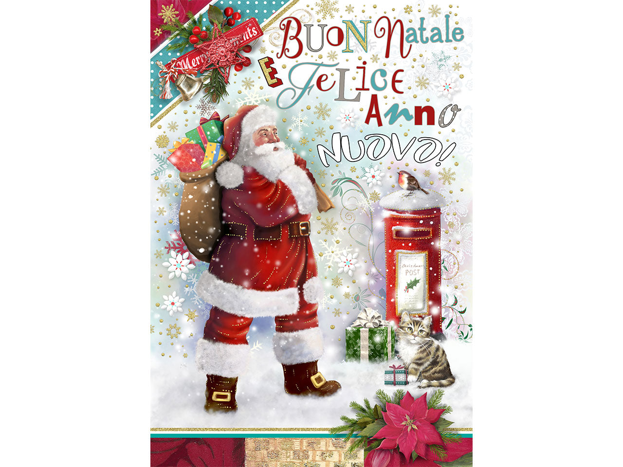 Biglietto auguri natalizio