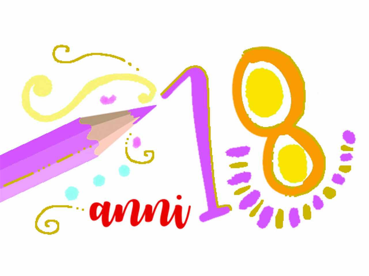 Biglietto bomboniera 18 anni 100 pezzi