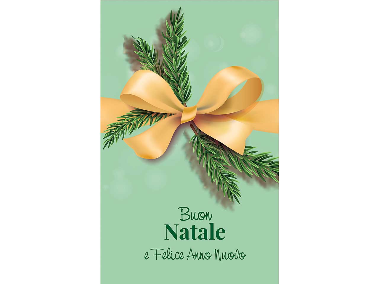 Biglietti buon natale 9x14cm 6 pezzi
