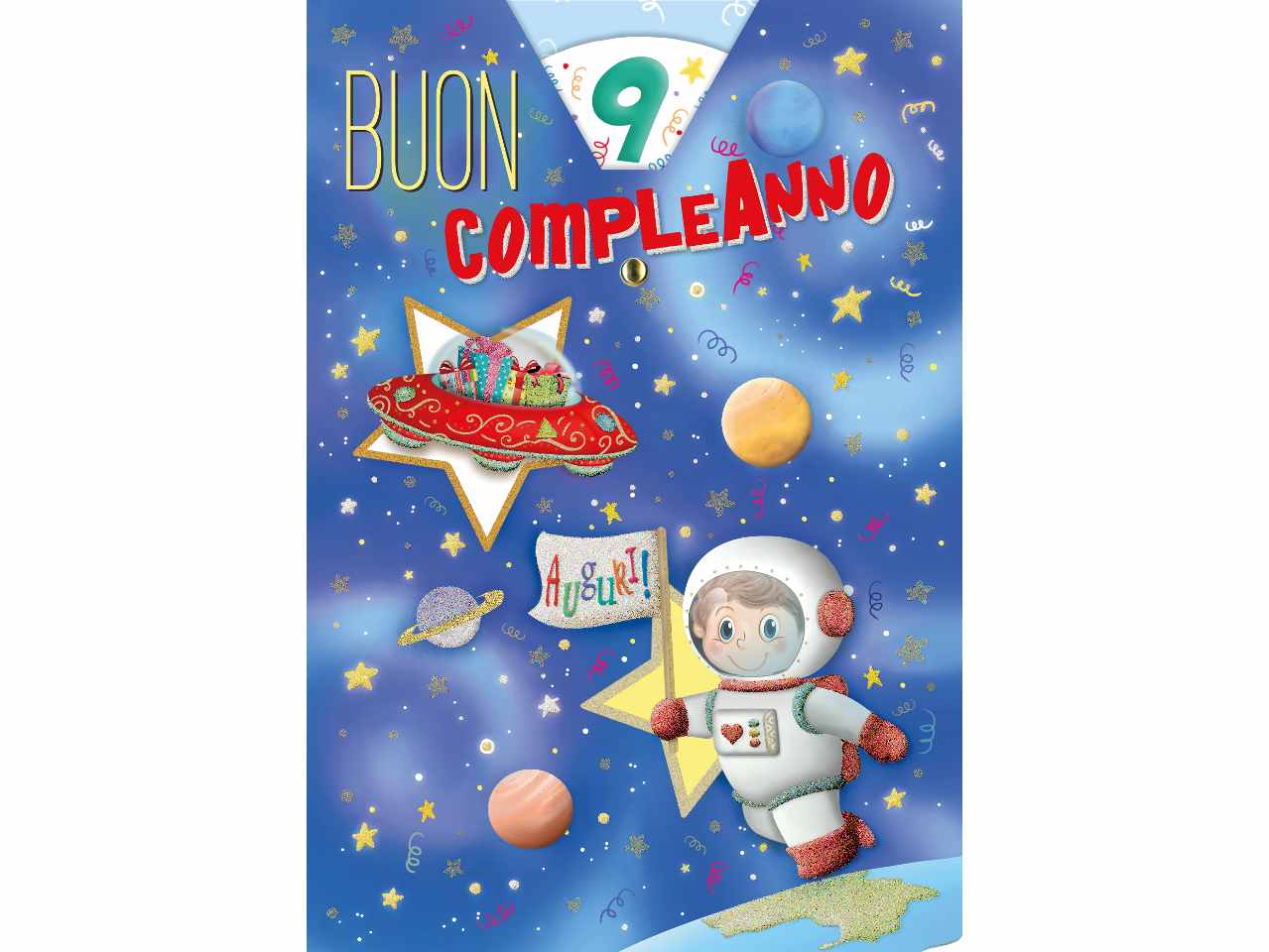 Biglietto auguri buon compleanno per bimbi