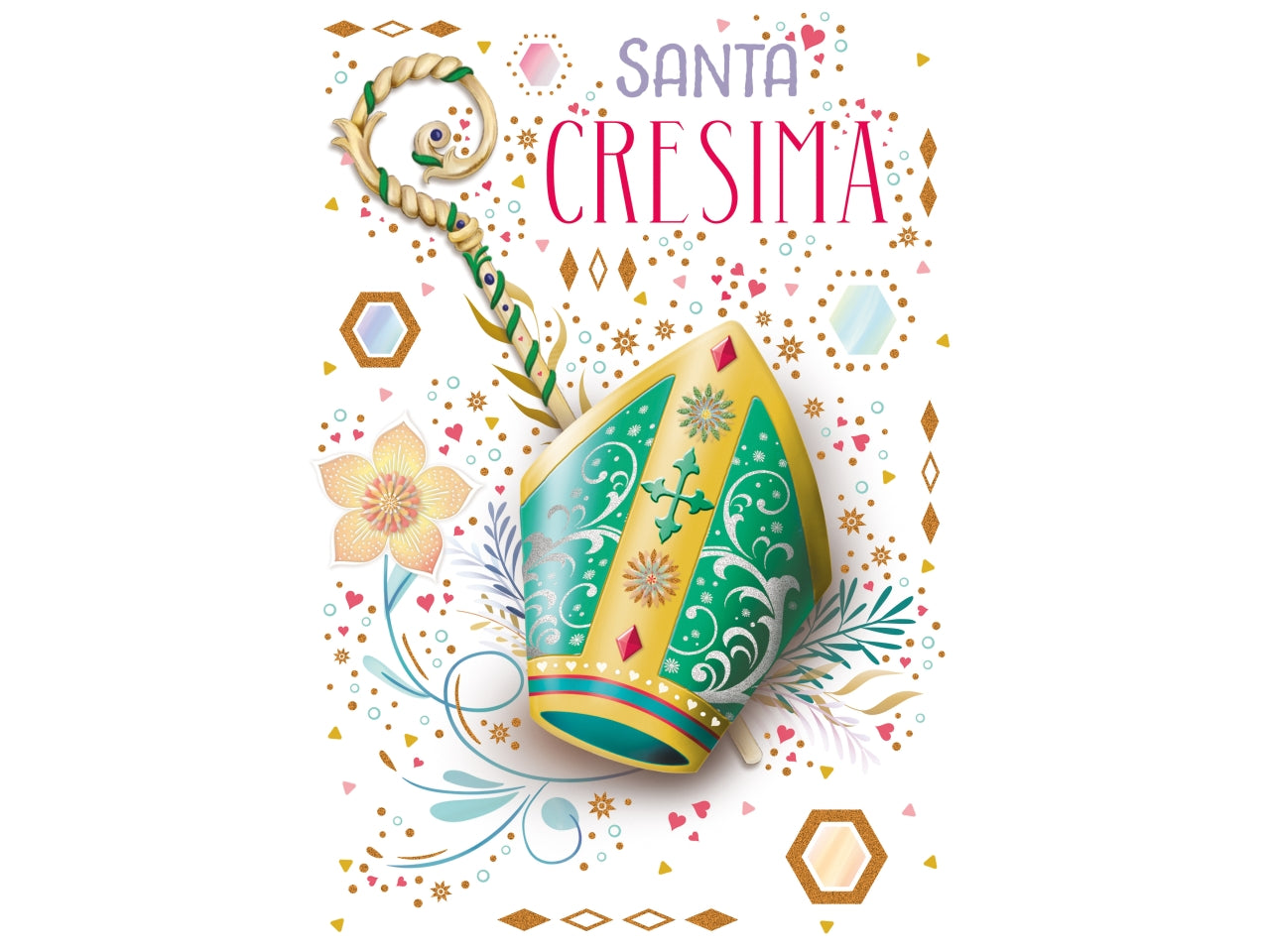 Biglietto santa cresima