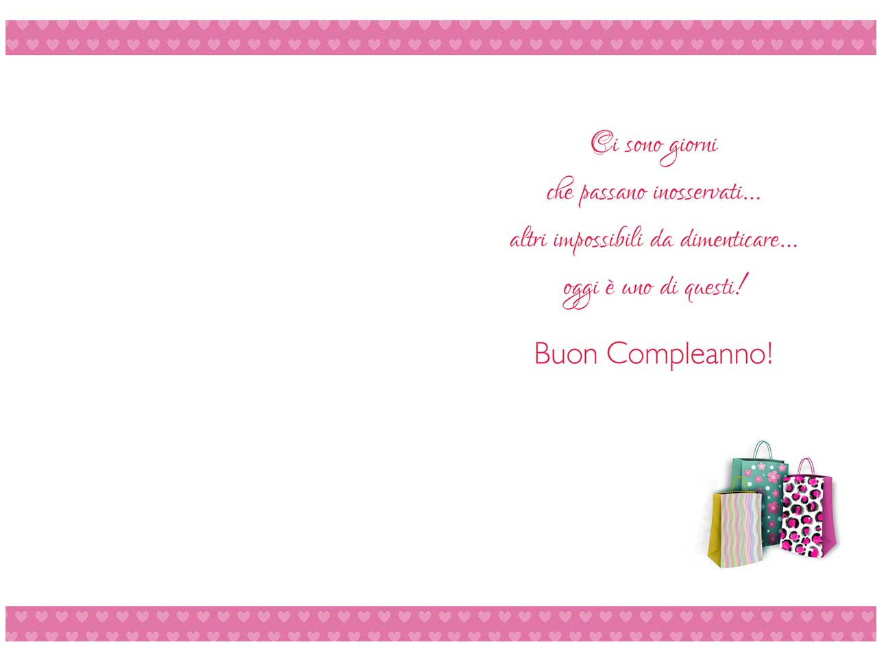 Biglietto auguri buon compleanno